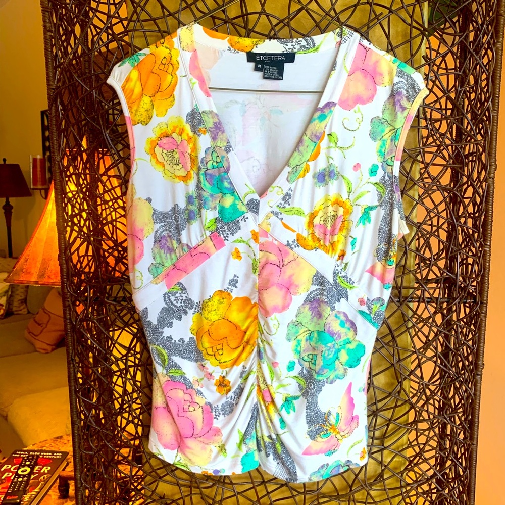 Etcetera floral top